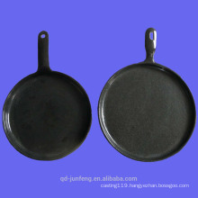 OEM customized cast iron enamel fry pan